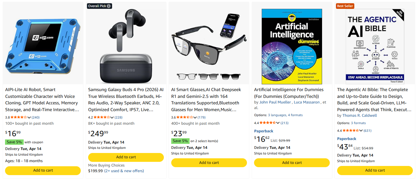 Best Seller AI Products